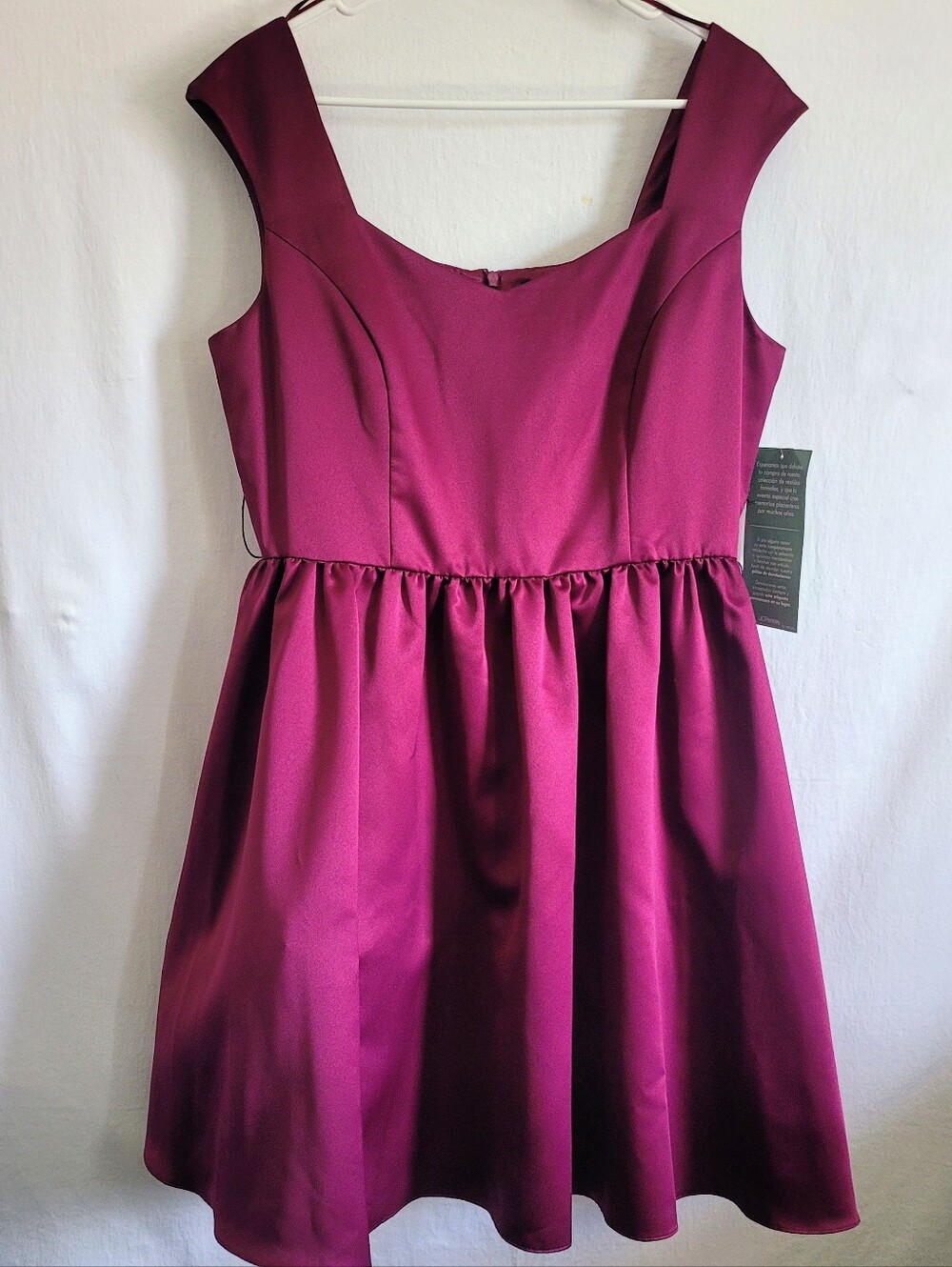 Allen B. By Allen Schwartz  Magenta Purple Party Dress Size 14